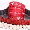 Order  All my love Ribbon - Red/Cream